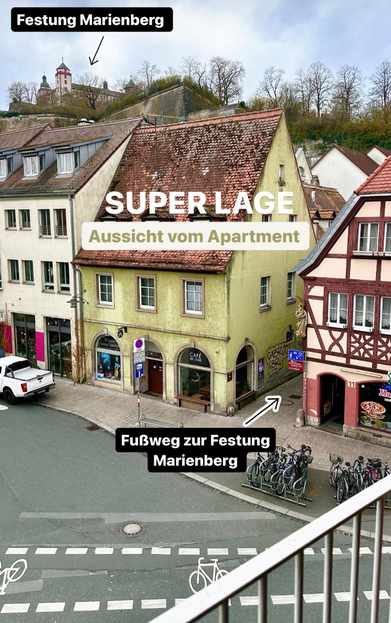 Wohnung Alte Mainbruecke - Gratis Kaffee - Netflix - Balkon Würzburg Exteriér fotografie